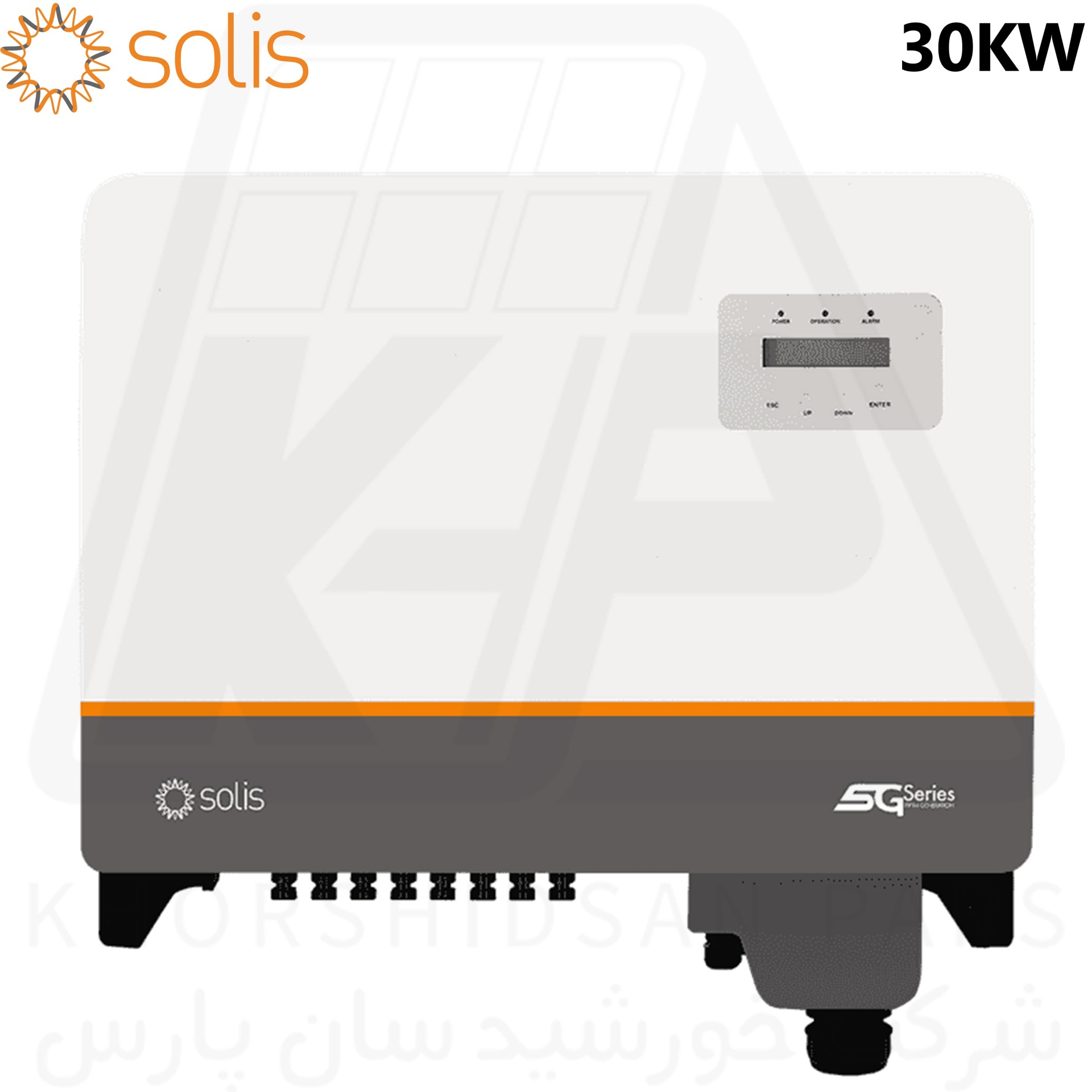  اینورتر سولیس 30 کیلووات بهترین گزینه برای نیروگاه های آنگرید کوچک Solis 