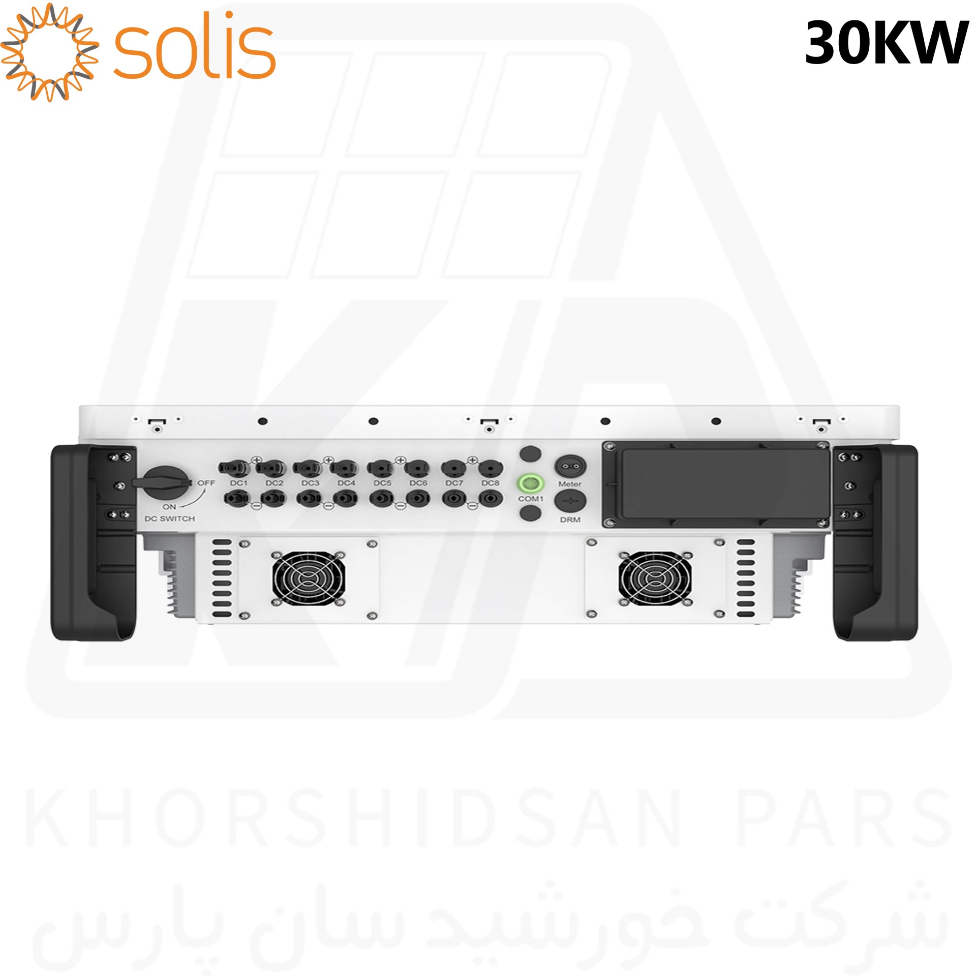  تصویر اتصالات اینورتر 30 کیلووات سولیس Solis 